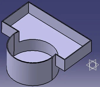 ابزار Shell در محیط Part Design