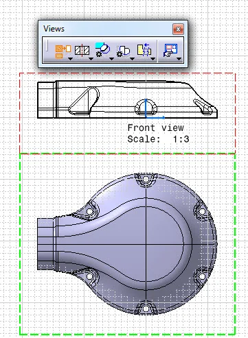 نقشه سه بعدی و ساخت قطعه در Drafting